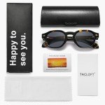 Trendy Polarized Round Cat Eye Sunglasses