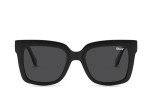 Quay Women’s Oversized Polarized Sunglasses - Icy Black
