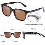 CARFIA Polarized Sunglasses for Small Women's Faces