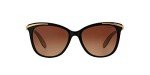Ralph Lauren Women's Cat Eye Sunglasses - Black/Gold