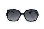Jimmy Choo Sammi/G Square Sunglasses Black 55mm