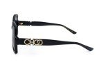 Jimmy Choo Sammi/G Square Sunglasses Black 55mm