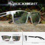 Men's 61mm Polarized UV400 Silver Mirror Sunglasses
