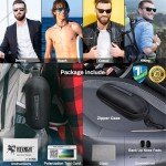 Men's 61mm Polarized UV400 Silver Mirror Sunglasses