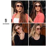 Trendy Oversized Square Designer Sunglasses for Women