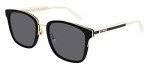 Gucci Men's Black & Crystal Square Sunglasses