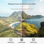 WISTON Polarized Rimless Sports Sunglasses – Brown