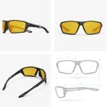 TOREGE Polarized Sports Sunglasses for Active Lifestyles