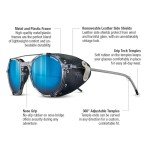 Julbo Legacy Glacier Sunglasses - Blue Mirror Lens