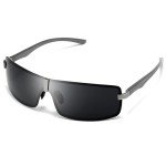 SUNGait Lightweight Polarized Wraparound Sunglasses