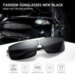 SUNGait Lightweight Polarized Wraparound Sunglasses