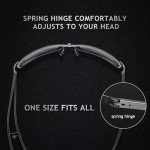 SUNGait Lightweight Polarized Wraparound Sunglasses