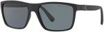 Polo Ralph Lauren Men's Polarized Matte Black Sunglasses