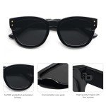 SOJOS Retro Polarized Round Sunglasses for Everyone