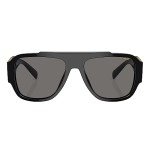 Versace Black Pillow Sunglasses with Grey Lenses