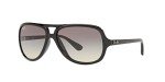 Ray-Ban RB4162 Aviator Sunglasses - Black/Grey Gradient