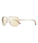 Revo Relay Petite Women's Polarized Aviator Sunglasses