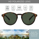 Vintage Round Polarized Sunglasses for Women