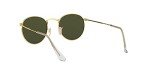 Ray-Ban RB3447 Gold Round Metal Sunglasses 53mm