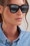 Maui Jim Women's Polarized Square Sunglasses - Grey