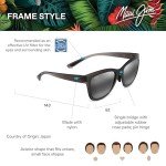 Maui Jim Women's Polarized Square Sunglasses - Grey