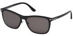 Tom Ford FT0526 Oval Matte Black Sunglasses