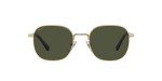 Persol PO1009S Gold/Green Square Sunglasses 54mm