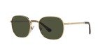 Persol PO1009S Gold/Green Square Sunglasses 54mm