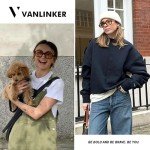 VANLINKER Retro Square Polarized Sunglasses - Yellow