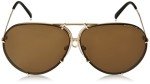 Porsche Design P8478 Gold Sunglasses, 69mm