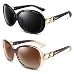 Trendy Oversized Women's Polarized Sunglasses