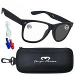 Auto-Tint Clear-to-Grey Motorcycle Sunglasses