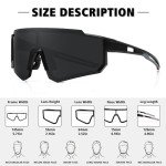 STORYCOAST Polarized UV400 Sports Sunglasses