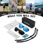 STORYCOAST Polarized Sports Sunglasses - 2 Pack