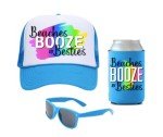 Beach Party Essentials: Sunglasses & Drink Holders