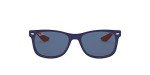 Ray-Ban Kids Blue On Orange Square Sunglasses