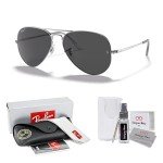Ray-Ban Aviator Metal II Sunglasses with Eyewear Kit