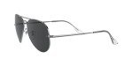 Ray-Ban RB3689 Gunmetal Polarized Aviator Sunglasses