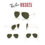 Ray-Ban Aviator Large Metal Sunglasses with iWear Kit