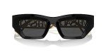 Versace Black/Gold VE 4432U Fashion Sunglasses