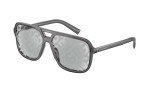 Dolce & Gabbana DG4354 Grey Tempo Mirror Sunglasses