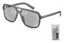 Dolce & Gabbana DG4354 Grey Tempo Mirror Sunglasses