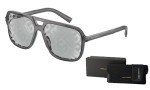Dolce & Gabbana DG4354 Grey Tempo Mirror Sunglasses