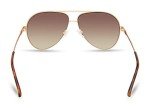 GUESS Men's Gold Aviator Pilot Sunglasses 61mm
