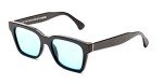 Retrosuperfuture ICM America Black Turquoise Sunglasses