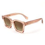 FEISEDY Polarized Chunky Square Sunglasses for All