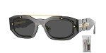 Versace Medusa Biggie Rectangular Sunglasses for Men