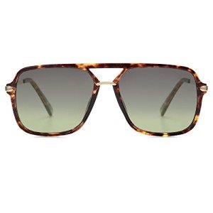 SOJOS Retro Square Polarized Sunglasses for All