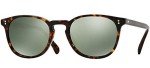 Oliver Peoples Finley ESQ Semi-Matte Tortoise Sunglasses