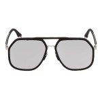Fendi Men's Smoke Mirror Navigator Sunglasses